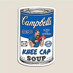 Detroit Lions Kneecap Magnet