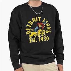 Retro Detroit Lions Sweatshirt