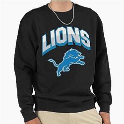 Football Detroit Lions Pullover Sweatshirt