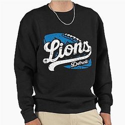 Football Detroit Lions Pullover Sweatshirt