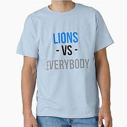 Detroit Lions Vs Everybody Classic T-Shirt