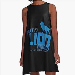 Football Detroit Lions A-Line dress