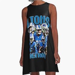 Football Detroit Lion Dress
