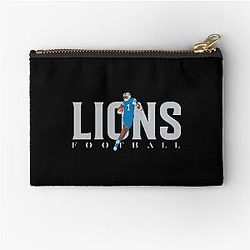 Football Detroit Lions Zipper Pouch