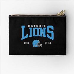 Detroit Lions Zipper Pouch