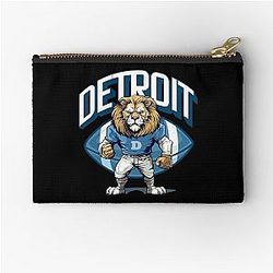 Detroit Lions Zipper Pouch