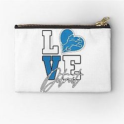 Detroit Lions Zipper Pouch
