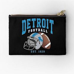 Football, Detroit Lions Zipper Pouch