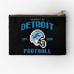 Football Detroit Lions Zipper Pouch