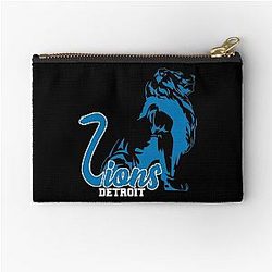 Detroit Lions Zipper Pouch