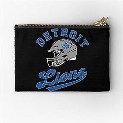 Football Detroit Lions Zipper Pouch