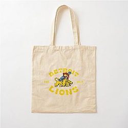 Vintage Detroit Lions Tote Bag