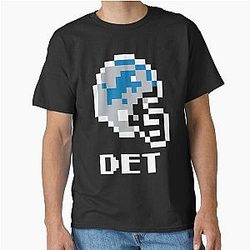 Detroit Lions Tecmo Super Bowl Classic T-Shirt