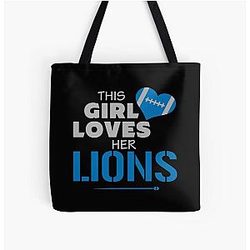 Football Detroit Lions Tote Bag