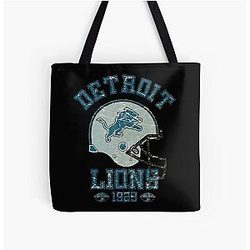 Football - Detroit Lion All Print Tote Bag