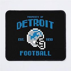 Property of Detroit Lion Football Mouse Pad