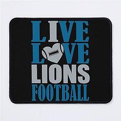 Football Detroit Lions Mouse Pad