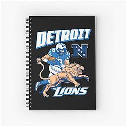 Football Spiral Notebook
