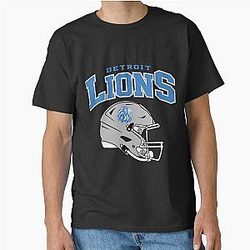 Art Detroit Lions T-Shirt