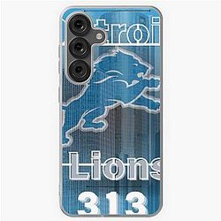 Detroit Lions Football Team Protective Soft Case