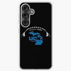 Detroit Lions Samsung Galaxy Soft Case