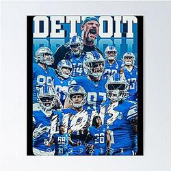 Detroit Lions Poster