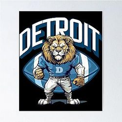Detroit Lions Poster
