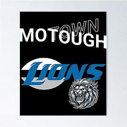 Football Detroit Lions Poster