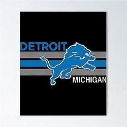 Detroit Lions Poster