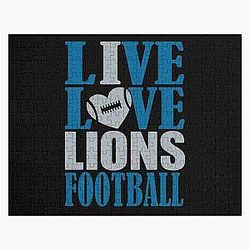 Detroit Lions Jigsaw Puzzle Football