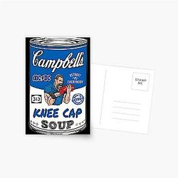 Detroit Lions Kneecap Postcard