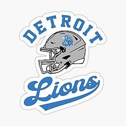 Detroit Lions Sticker