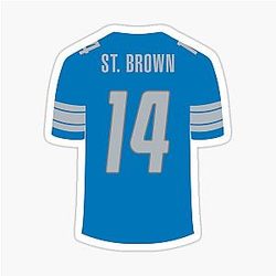 Amon-Ra Brown - Detroit Lions Sticker