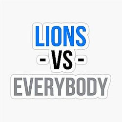 Detroit Lions Sticker