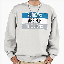 Sundays are for The Detroit Lions Oversized Sweatshirt