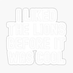 Detroit Lions Sticker