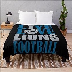 Detroit Lions Throw Blanket