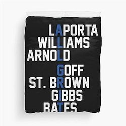 Detroit Lions LaPorta Brown Williams Goff Bates