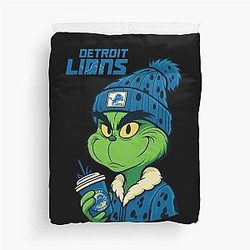 Football Detroit Lions Duvet Cover