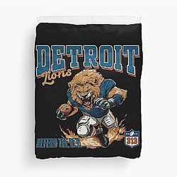 Football Detroit Lions Duvet Cover