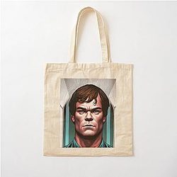 I saw Dexter Morgan staring at you Cotton Bag