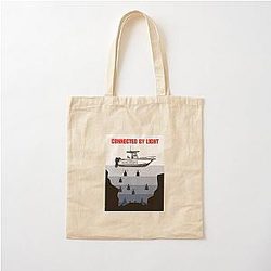 Connected by Light Dexter Morgan Cotton Tote Bag