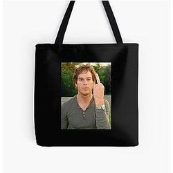 Dexter Morgan Over Print Tote Bag