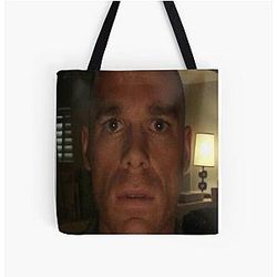 Dexter Morgan All Over Print Tote Bag