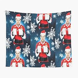 Dexter Morgan Santa Christmas Tapestry