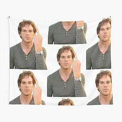 Dexter Morgan Backgroundless Tapestry