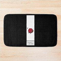 Dexter Morgan - Tonight's the Night Minimalist Blood Splatter Bath Mat