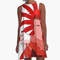 Blood Spatter Halo A-Line Dress for Dexter Morgan