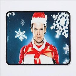 Dexter Morgan Santa Christmas Mouse Pad