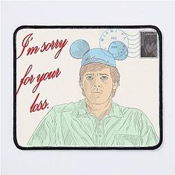 Dexter Morgan Grief Mouse Pad